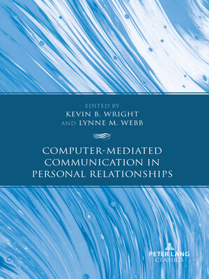 cover image of Computer-Mediated Communication in Personal Relationships